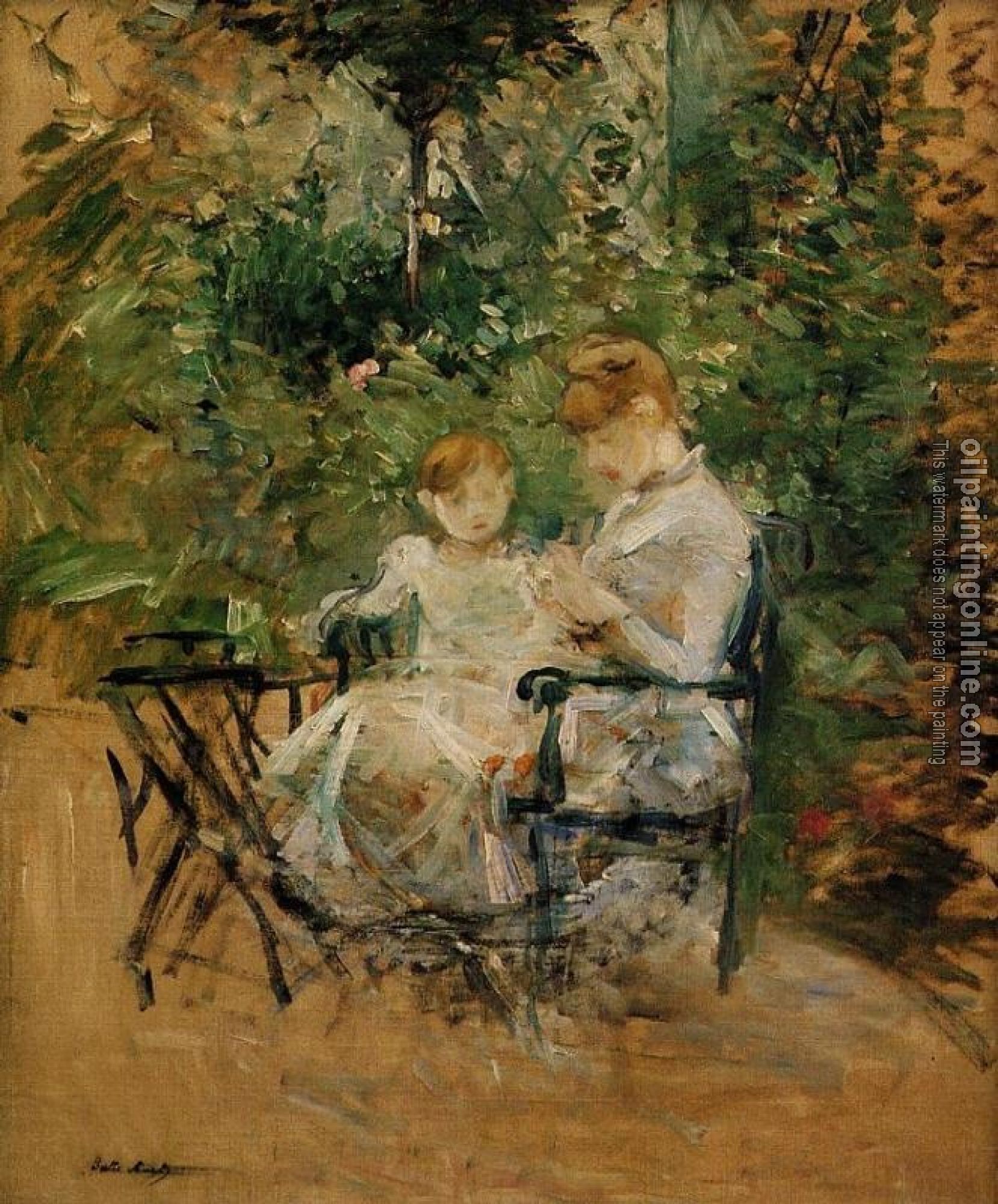 Morisot, Berthe - In the Garden